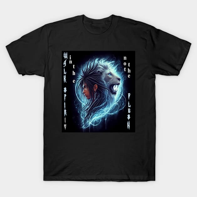 Walk in Spirit T-Shirt by 77777R